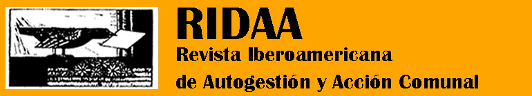 Revista Iberoamericana de Autogestión y Acción Comunal